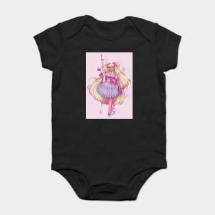 Kawaii fuck you up Baby Bodysuit